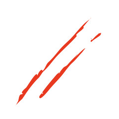 Claws scratches vector