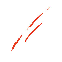 Claws scratches vector