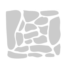 Stone path vector