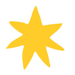 One star doodle