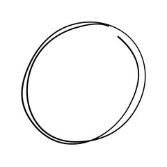 Hand drawn circle