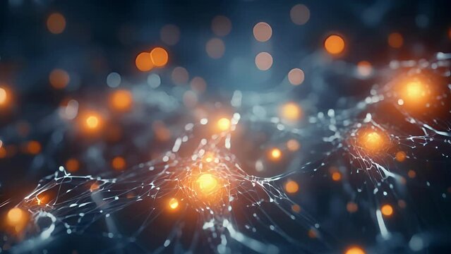 Closeup of the random fluctuations of the quantum field, producing particles and antiparticles that continuously annihilate each other in a constant game of creation and destruction.