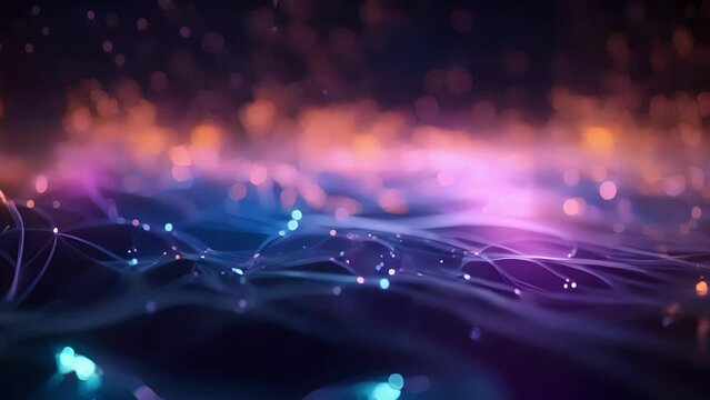 Layers of thought An intricate and dynamic visualization showcasing how quantum computing could revolutionize the depth and complexity of neural networks, paving the way for truly intelligent