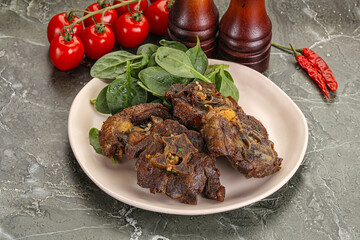 Grilled Lamb neck with spices
