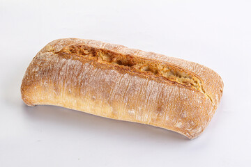 Italian ciabatta bread fresh and crust
