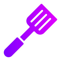 spatula gradient icon