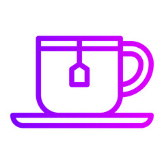 teacup gradient icon