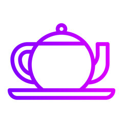 teapot gradient icon