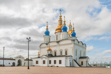 View of St. Sophia-Assumption Cathedral of the Tobolsk Kremlin