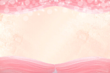 華やかなピンクのペンキの背景素材　アクリル　絵の具
