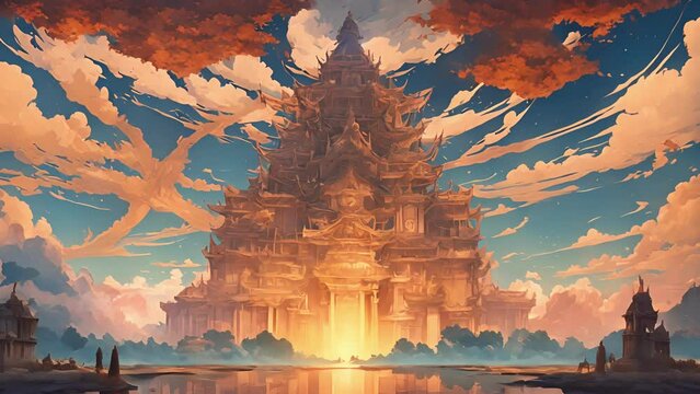 place where natures fury reigned supreme visitors were mere spectators majestic power. 2d animation
