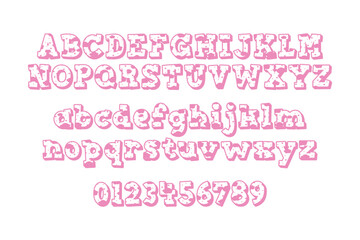 Versatile Collection of Valentine Numbers and Alphabet Letters for Various Uses