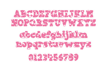 Versatile Collection of Valentine Numbers and Alphabet Letters for Various Uses