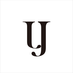 Print LJ logo design for your name and product