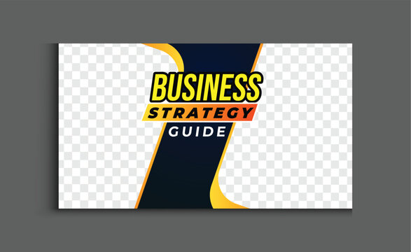 Online Business Success Secrets eye-catching thumbnail design template with strong understanding and creative style