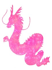 龍のシルエット