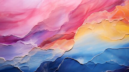 Generative AI : Abstract watercolor marble paint background.