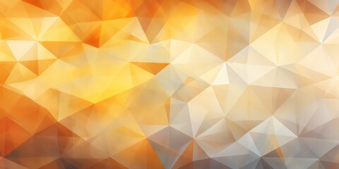 Abstract background featuring thunderous bright gold and silver hues, with geometric shapes and angles, accentuated by a captivating color gradient ombre effect