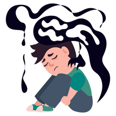 depression man sadness