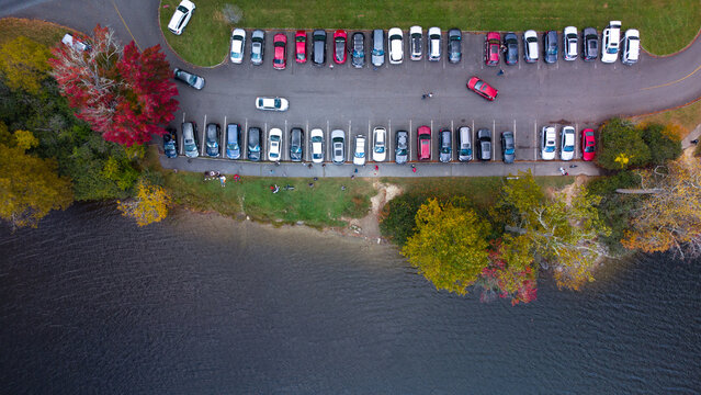 Aerial (Drone) photos of fall colors