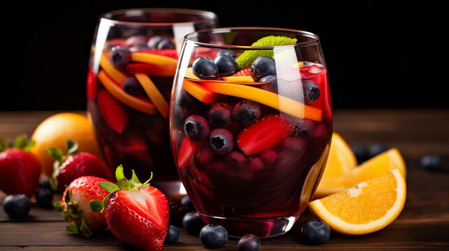 fruit juice and fruit HD 8K wallpaper Stock Photographic Image 
