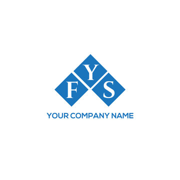 YFS letter logo design on white background. YFS creative initials letter logo concept. YFS letter design.
