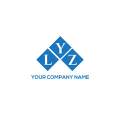 YLZ letter logo design on white background. YLZ creative initials letter logo concept. YLZ letter design.
