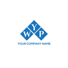 YWP letter logo design on white background. YWP creative initials letter logo concept. YWP letter design.

