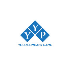 YYP letter logo design on white background. YYP creative initials letter logo concept. YYP letter design.
