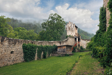 Fototapeta na wymiar beautiful Castel Prosels (Prösels) in South Tyrol