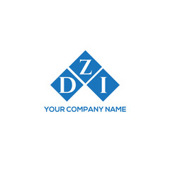Naklejka premium ZDI letter logo design on white background. ZDI creative initials letter logo concept. ZDI letter design. 