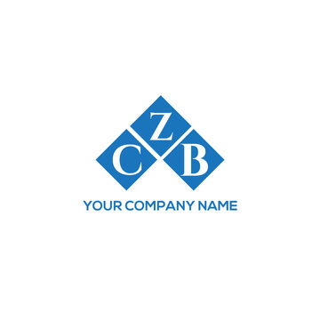ZCB letter logo design on white background. ZCB creative initials letter logo concept. ZCB letter design.
