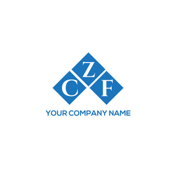 ZCF letter logo design on white background. ZCF creative initials letter logo concept. ZCF letter design.
