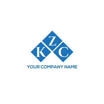 ZKC letter logo design on white background. ZKC creative initials letter logo concept. ZKC letter design.
