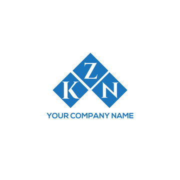 ZKN letter logo design on white background. ZKN creative initials letter logo concept. ZKN letter design.
