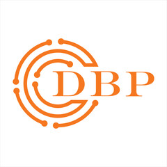 DBP letter design. DBP letter technology logo design on white background. DBP Monogram logo design for entrepreneur and business