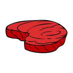meat vector illustration