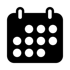 Calendar icon for organized schedules and planning