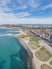 Les plages du Prado à Marseille