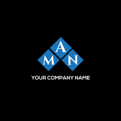 MAN letter logo design on white background. MAN creative initials letter logo concept. MAN letter design.
