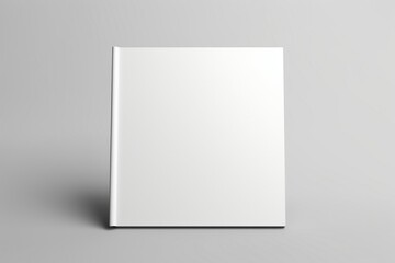 Blank page with a sleek 3D mockup