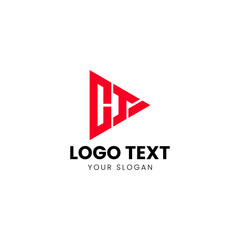 TC Modern Logo Design Vector 