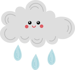 hand drawn cute kidcore doodle sticker