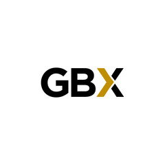 GBX initial Logo Design Vector