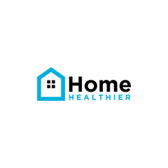 Home Healthier Logo Design Vector Modern 