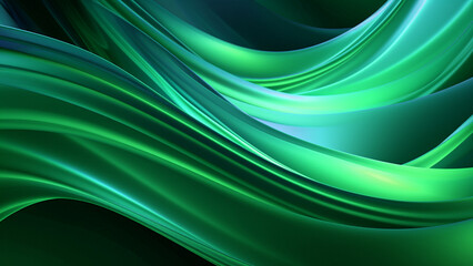 speed abstract green swirls background