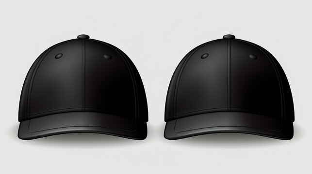 black baseball cap HD 8K wallpaper Stock Photographic Image 