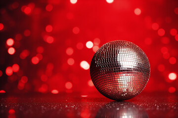 Fototapeta na wymiar mirror disco ball, disco hall, night club