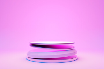 3d background products display podium scene with geometric platform. backdrop background  3d render with podium.