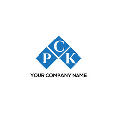 Fototapeta premium CPK letter logo design on white background. CPK creative initials letter logo concept. CPK letter design. 